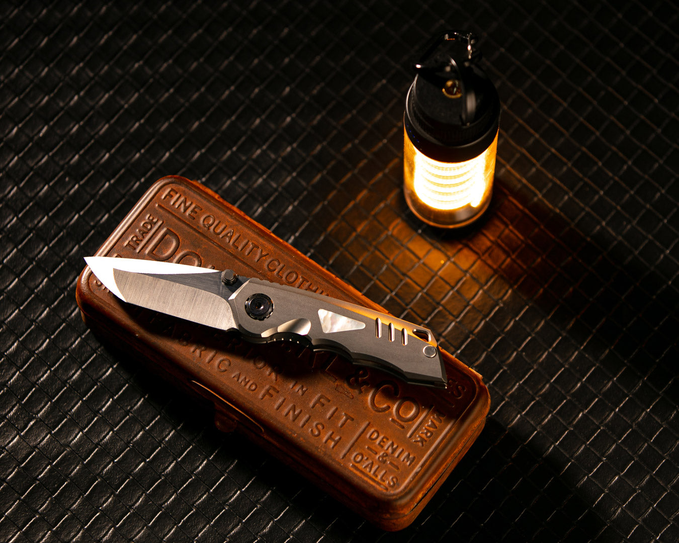 Crimson Edge 7 inch Spearhead Folding Knife