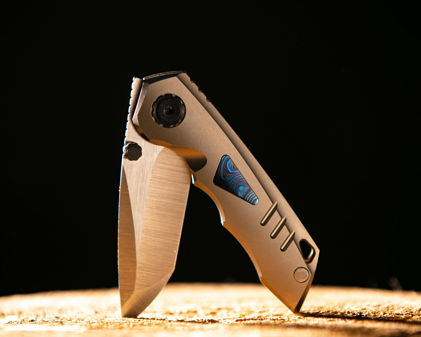 Crimson Edge 7 inch Spearhead Folding Knife