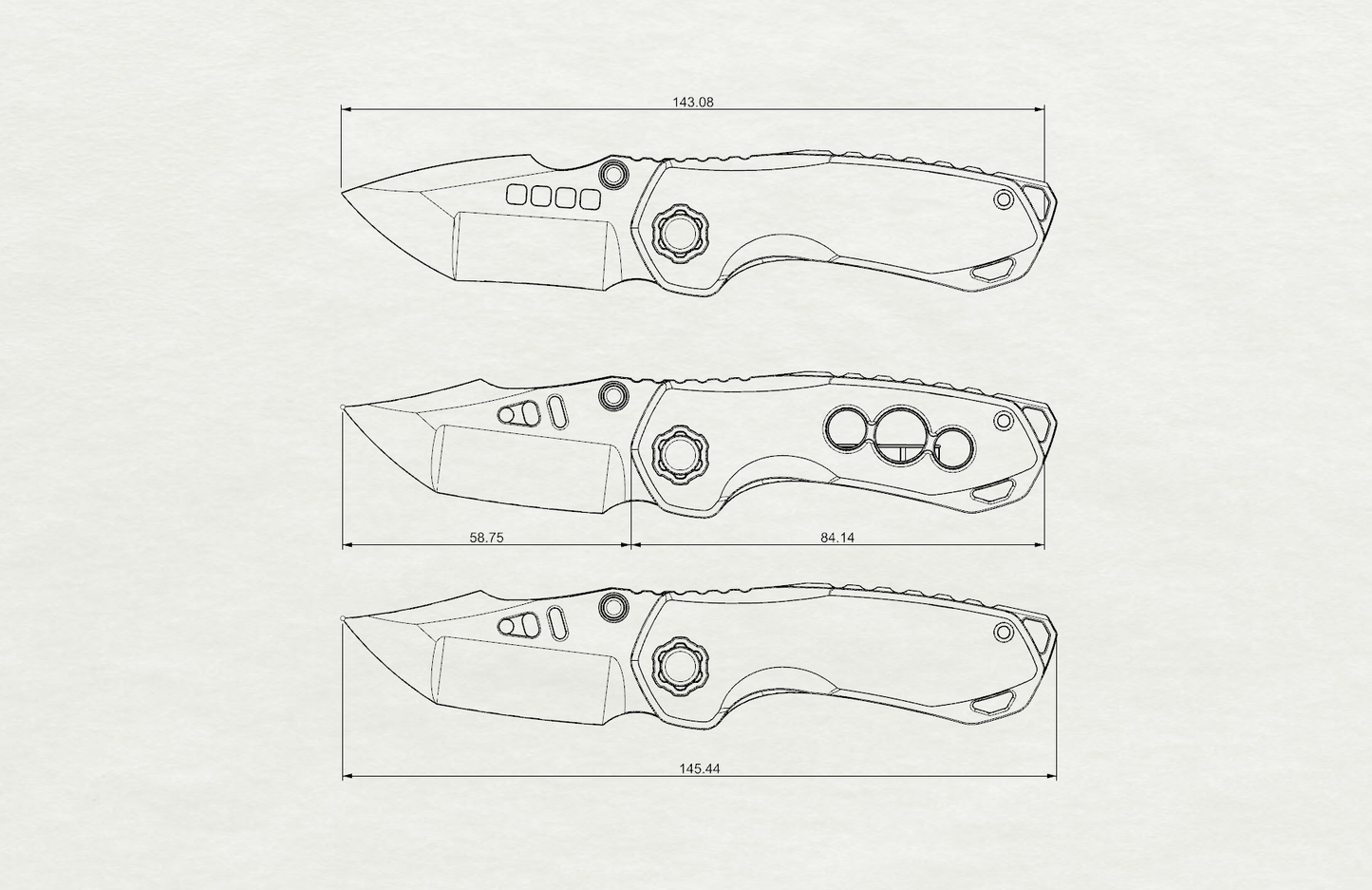 TOOTH-Pocket Knife