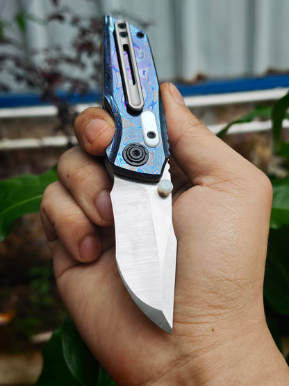 Crimson Fox ZIRCU-Ti EDC Pocket Knife