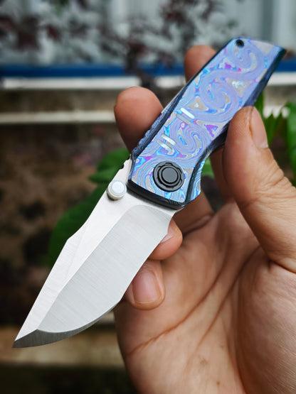 Crimson Fox ZIRCU-Ti EDC Pocket Knife