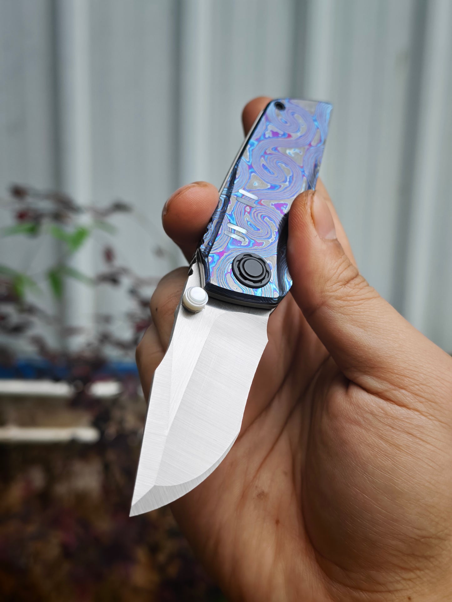 Crimson Fox ZIRCU-Ti EDC Pocket Knife