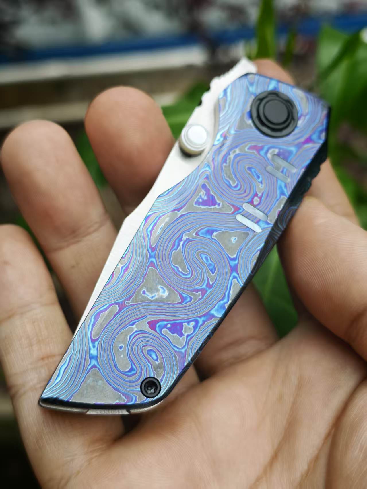 Crimson Fox ZIRCU-Ti EDC Pocket Knife