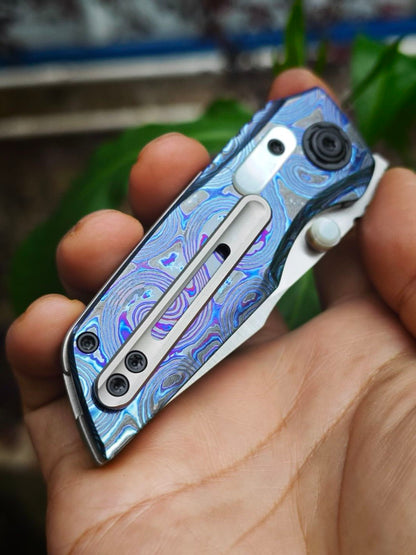 Crimson Fox ZIRCU-Ti EDC Pocket Knife