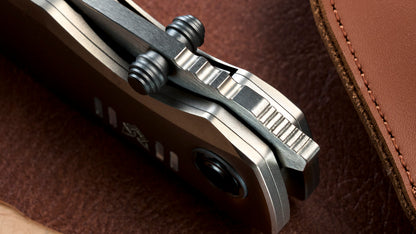 Crimson Fox Titanium EDC Pocket Knife