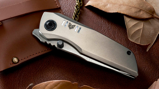Crimson Fox Titanium EDC Pocket Knife